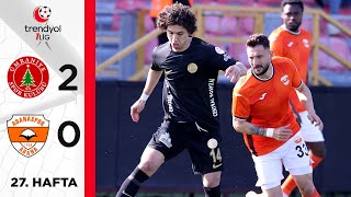 Ümraniyespor 2-0 Adanaspor - Highlightsözet Trendyol 1. Lig - 202324