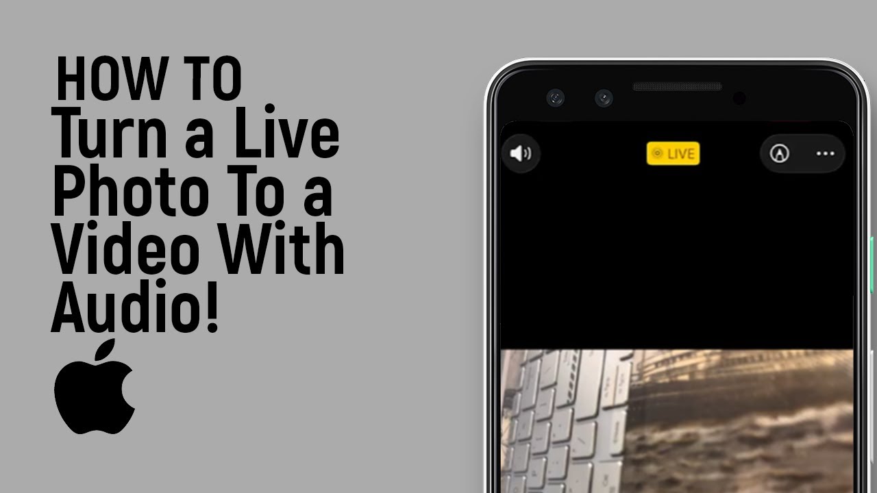 Как легко превратить живую фотографию в видео со звуком на любом iPhone [легко]