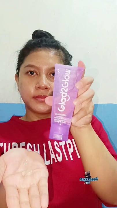 glad2glow cocok buat wajah berminyak dan gampang jerawatan❤ #glad2glow #reviews #racunshopee #shorts