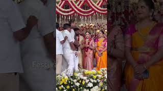 BJP Acharya Thalloju Son Wedding | CM Revanth Reddy Attends Grand Ceremony | BJP Leader Wedding
