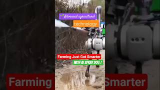 Advanced Agricultural Technology Four Legged Ai Spraying Robot Trial