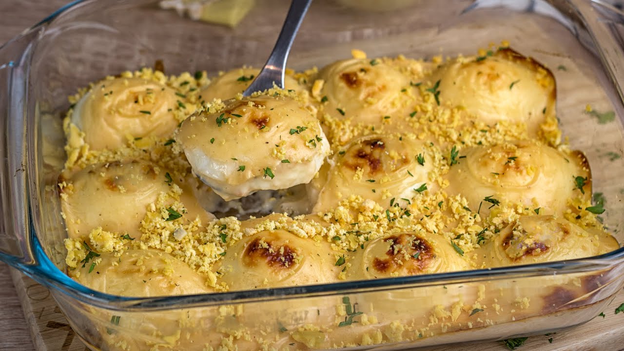 Con estos HUEVOS RELLENOS GRATINADOS aciertas seguro