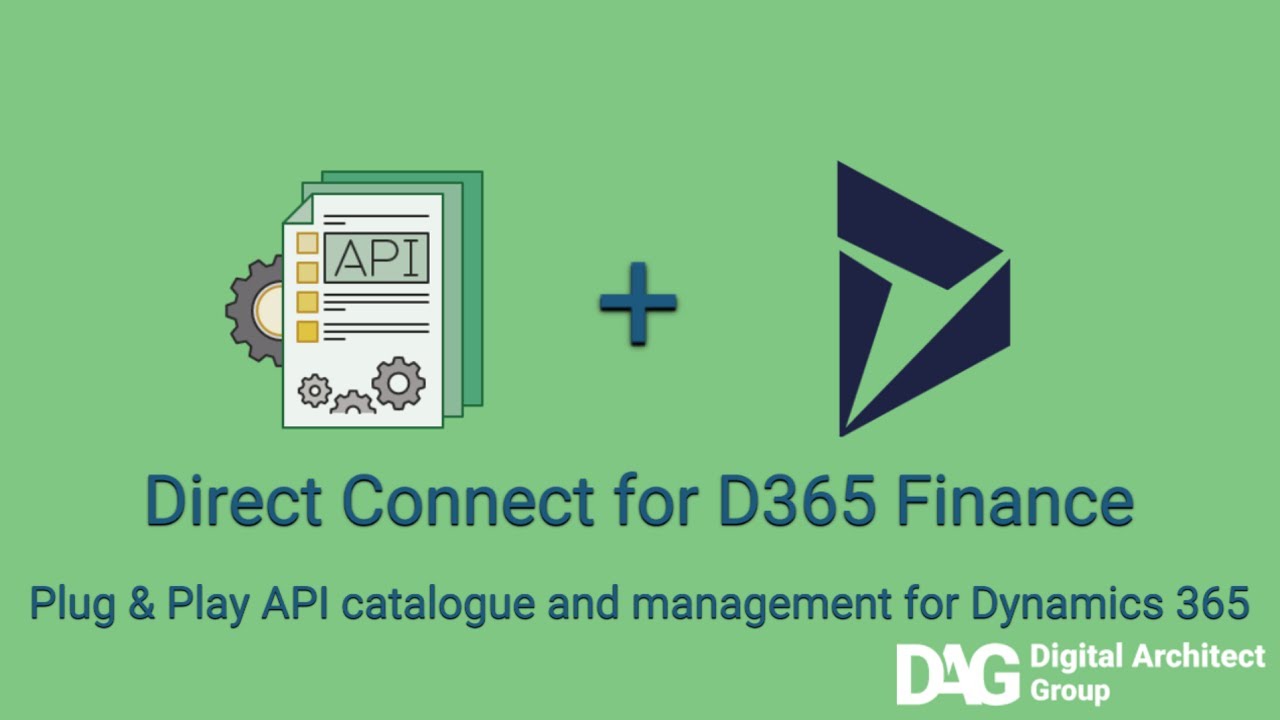 Direct Connect Intro - Dynamics 365 API Catalogue - YouTube