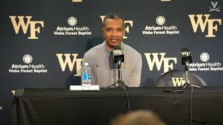 MEN'S BASKETBALL: Postgame vs. Wake Forest