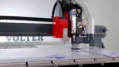 Processing of aluminium composite panels by VOLTER CNC Router