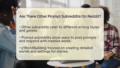 Are There Other Prompt Subreddits On Reddit? - Everyday-Networking