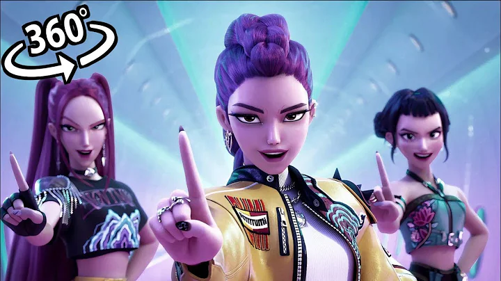 Can you Find All Hidden Kpop demon hunters girls in 360° Rumi, Mira, Zoey,