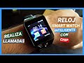 SMARTWATCH DZ09 RELOJ INTELIGENTE LLAMADAS CON CHIP