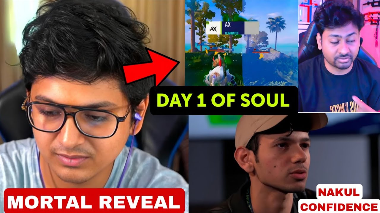 Mortal exposed Haters 😳&  reveal Story ✅| Team Soul highlight semifinal Day 1 | Nakul interview ✅👍