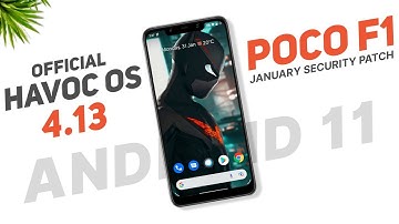 Poco F1 - Havoc OS 4.13 Official - Android 11 | January Security Patch | Gameplay Test