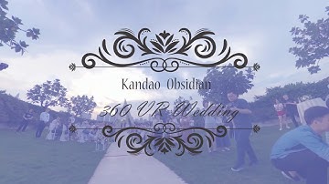 360° VR Wedding by Kandao Obsidian