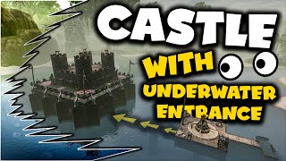 Castle with Underwater Entrance | SOLO | Conan Exiles