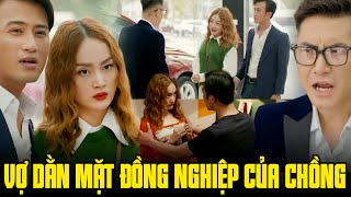 Vợ hoá "sư tử" dằn mặt đồng nghiệp hãm cành cạch của chồng | Gia đình mình vui bất thình lình