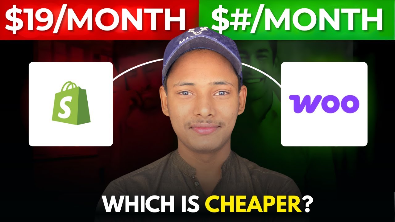 Which Cost Cheaper Shopify VS Woocommerce (Step By Step) Tutorial