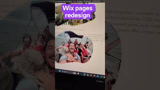 Wix Pages Redesign and Volunteer Embed using Bugle