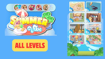 Perfect Tidy | summer vibe | All Levels Game Walkthrough