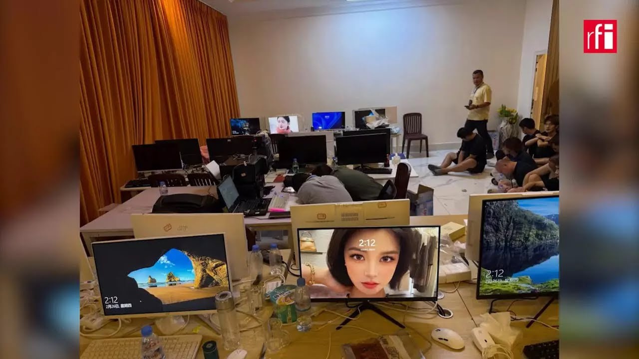 ឧក្រិដ្ឋកម្មអនឡាញ៖ ២ថ្ងៃ ជនបរទេសសង្ស័យជាង ១០០នាក់ ត្រូវបានចាប់ខ្លួននៅភ្នំពេញ