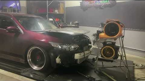 Acura tsx cu2 turbo dyno!