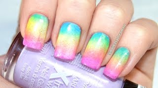 Градиентный Маникюр Омбре | DIY Gradient Nails Градиентный Маникюр Омбре | DIY Gradient Nails