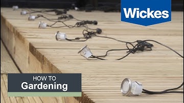 How to Install Deck Lighting with Wickes