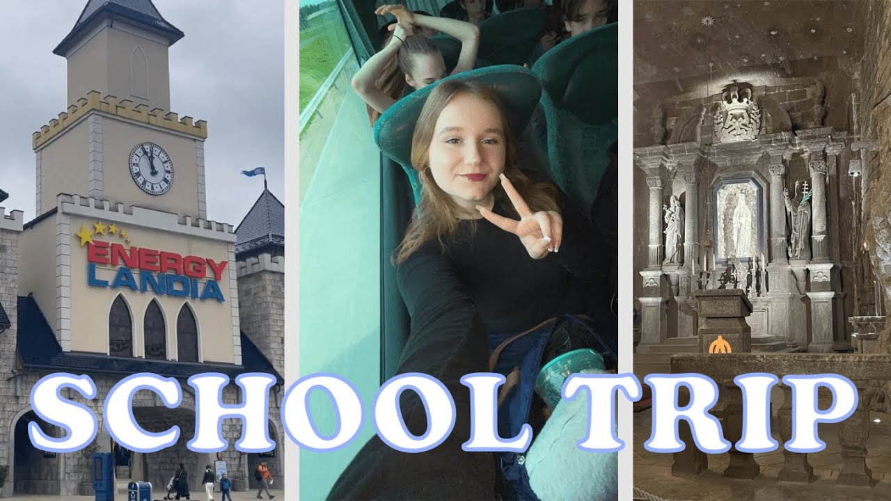 SCHOOL TRIP 🚍🎢 - ENERGYLANDIA - Wieliczka - Kopalnia soli 🪨