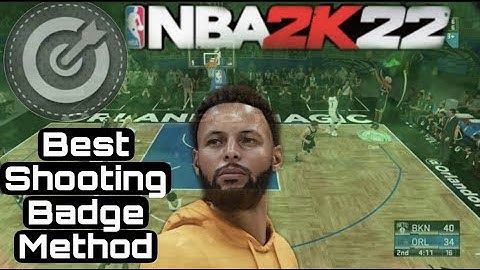 NBA 2k22 Easiest Shooting Badge Method