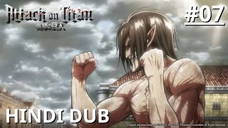 [Hindi Dub] Attack on Titan - Episode 07 (S1E07) | Muse IN