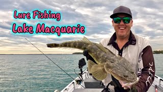 Catching a variety of fish on Lake Macquarie.