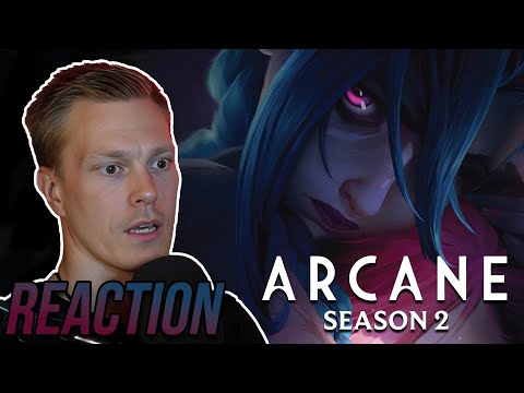 ARCANE Season 2 Official Trailer REACTION