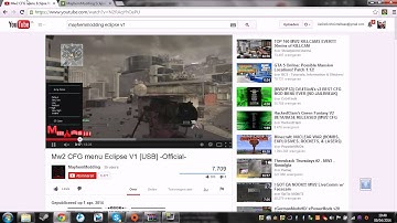 cfg mod menu mw2 tutorial !