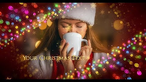 Christmas 2024 Lights Promo | After Effects template - Envato elements