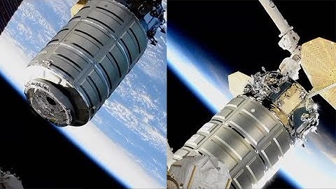 NG-10: SS John Young Cygnus berthing