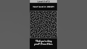Maze Puzzle Challenge: Can You Solve All 3 Levels? 🧩🧠