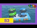 Tayo S3 EP25 l When buses float on the river l Somebody help us l Tayo Episode Club