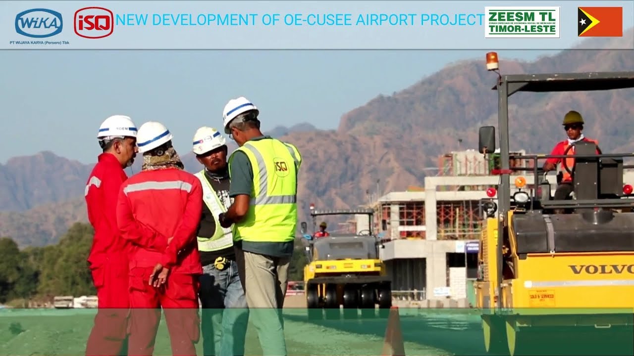 Oecusse Airport Project Progress in August 2017