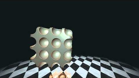 GLSL GPU Sphere Tracing using WebGL, Part 6: Reflective Floor