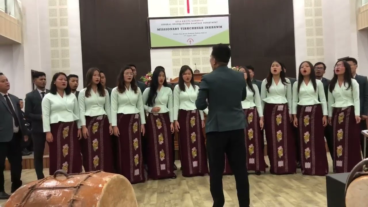 ARIEL CHOIR (Thlarau Thianghlim Min Chenchilhtu) Missionary Tirhchhuah Inkhawm (17.8.2025)