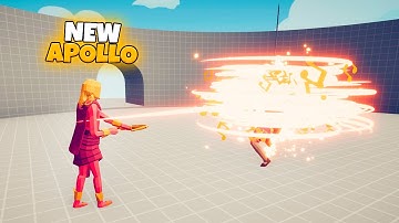 NEW APOLLO 1 vs 1 EVERY UNIT | TABS Totally Accurate Battle Simulator Gameplay