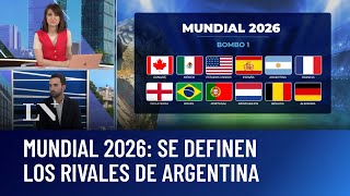 Sorteo del Mundial 2026; se definen los rivales de Argentina screenshot 2