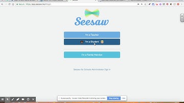 Seesaw Toggling Between Teacher and Student View