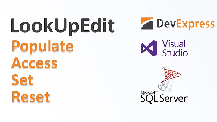 DevExpress   LookUpEditControl   Populate a LookUpEdit Control from SQL Server Database