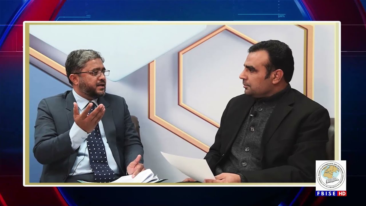 Student Learning Outcomes Based Examination 2022 of FBISE | Guest Dr Maqsood Ahmad | English Paper