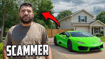 Scammer Confronted In Front of His LUXURY CAR