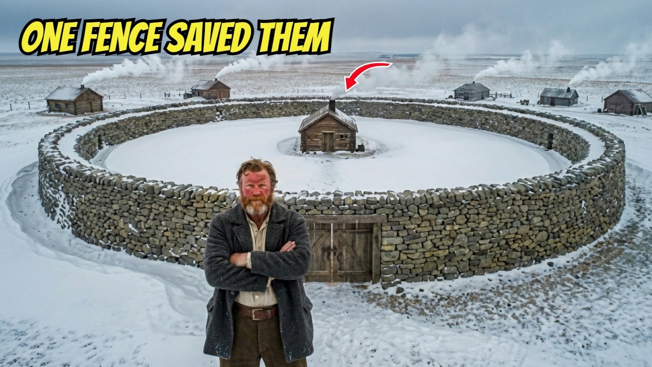They Mocked His Cabin Inside the Stone Ring — Until 50-Foot Walls Blocked Every Wind on the Prairie
