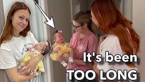 She came BACK to SEE the BABY!!! It's been TOO LONG!!!