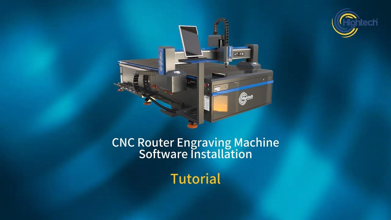 How to install software for CNC Router Engraving Machine#cncsoftware ...