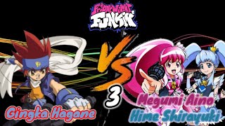 Fnf - Gingka Hagane Vs Megumi Aino Y Hime Shirayuki 3 - Video Parodia