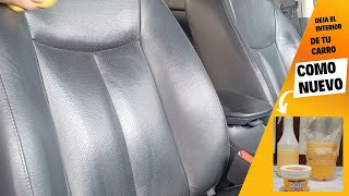 Cómo Mantener Impecable el interior de tu Carro / Carnauba y Jabón de Calabaza /Haciendo Mexicanadas