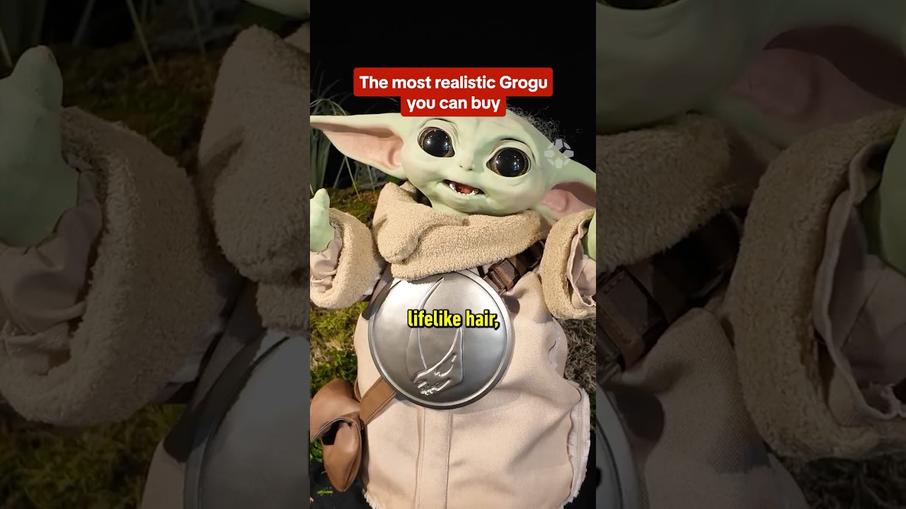 Ultimate Grogu has over 250 different animations and sounds! #starwars #grogu #hasbro #demo #ign