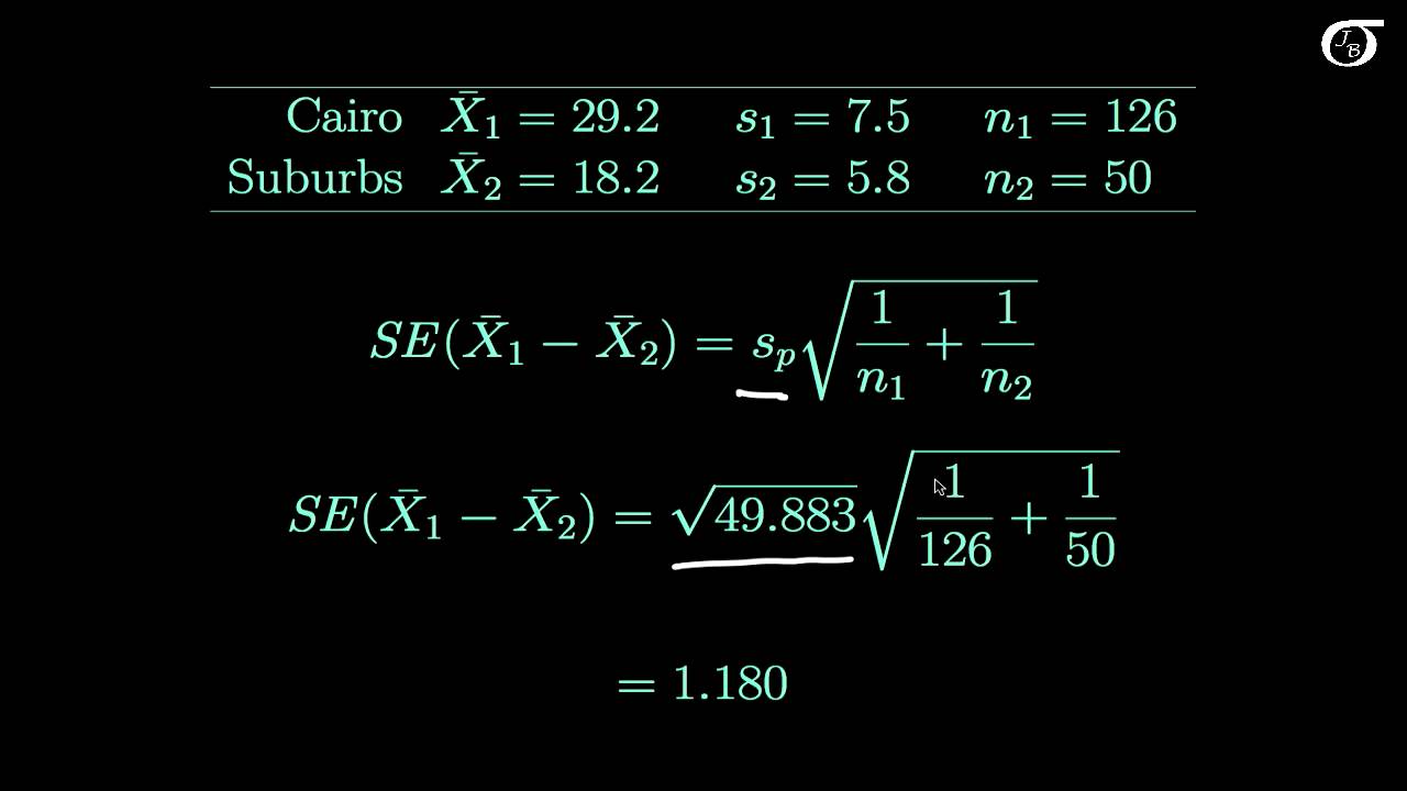 Inference for Two Means: The Pooled-Variance t Procedures 